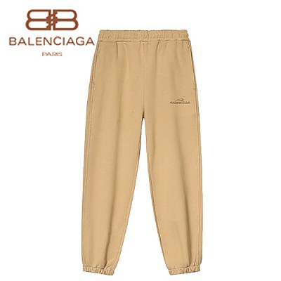 BALENCIAGA-02139 발렌시아가 블랙 로고 아플리케 디테일 스웨트팬츠 남여공용