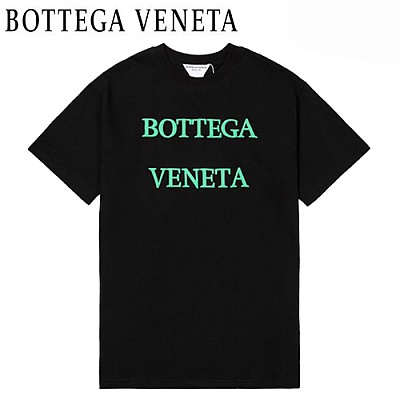 BOTTEGA VENE**-030923 보테가 베네타 화이트 아플리케 장식 티셔츠 남성용