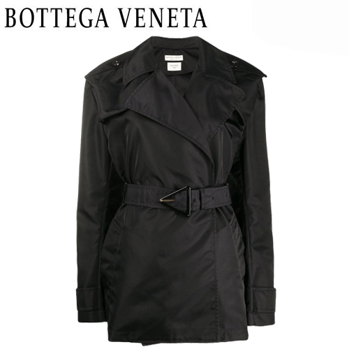 BOTTEGA VENE**-032915 보테가 베네타 블랙 나일론 재킷 여성용