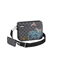 LOUIS VUITTON-M14781 루이비통 스카이 블루 모노그램 섀도우 트리오 메신저