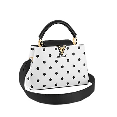 LV-M55832 루이비통 스노우 카퓌신 BB 핸드백 27cm