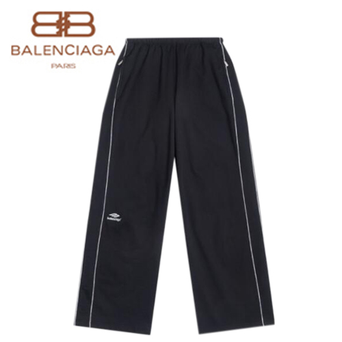 BALENCIA**-697967 발렌시아가 블랙 3B SPORTS ICON TRACKSUIT 팬츠 남여공용