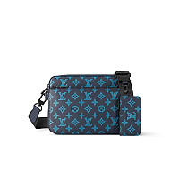 LOUIS VUITTON-M14781 루이비통 스카이 블루 모노그램 섀도우 트리오 메신저