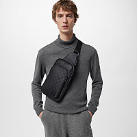 LOUIS VUITTON-M15078 루이비통 그레이 모노그램 글로우 에비뉴 슬링 백