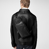 LOUIS VUITTON-M15078 루이비통 그레이 모노그램 글로우 에비뉴 슬링 백