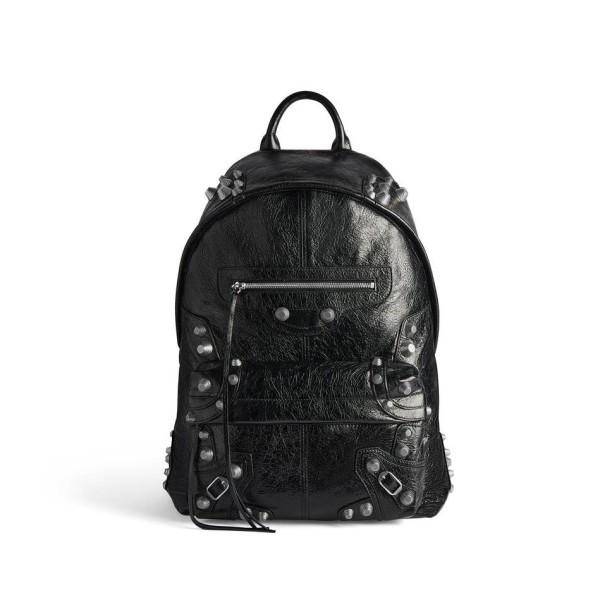 BALENCIAGA-766297 발렌시아가 블랙 LE CAGOLE 백팩 35cm