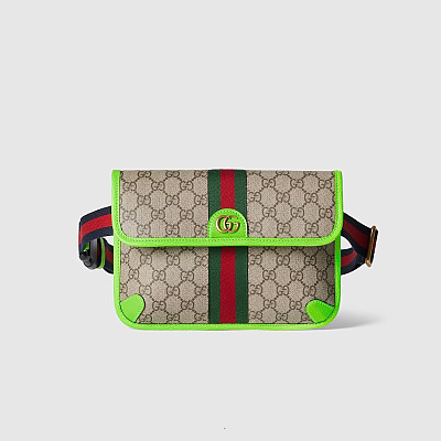 GUCCI-752597 구찌 베이지/에보니 오피디아 GG 스몰 벨트백 24cm