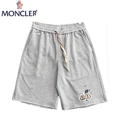 MONCLER-05271 몽클레어 블랙 코튼 스웨트쇼츠 남성용