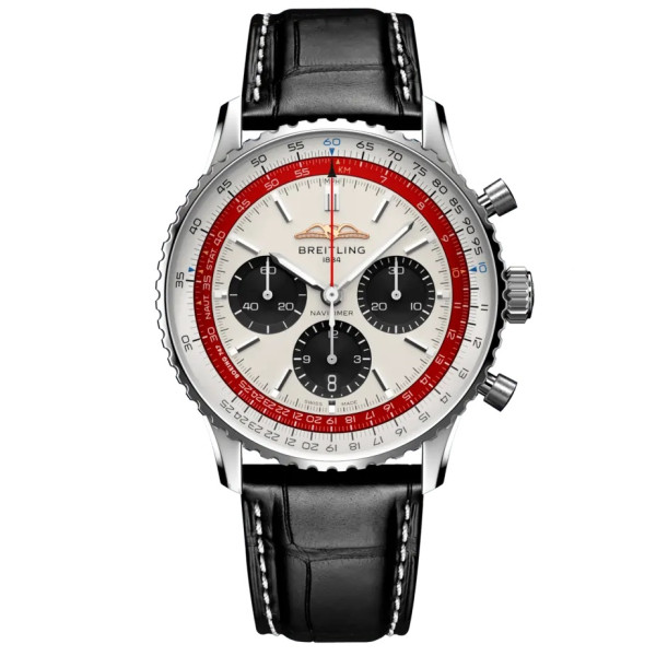 [BLS]BREITLING-브라이틀링 내비타이머 B01 크로노그래프 43 보잉 747 / AB01383B1G1P1