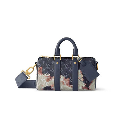 LOUIS VUITTON-M12627 루이비통 베이지 모노그램 키폴 반둘리에 25