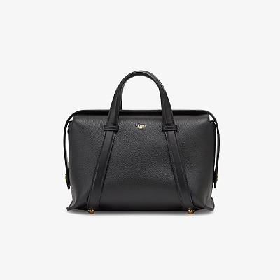 FENDI-8BL152 펜디 블랙 미디엄 365 보스턴 백 27.5cm