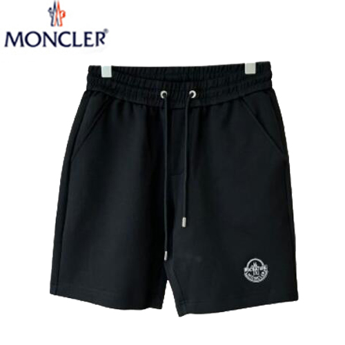 MONCLER-06084 몽클레어 블랙 코튼 스웨트쇼츠 남성용