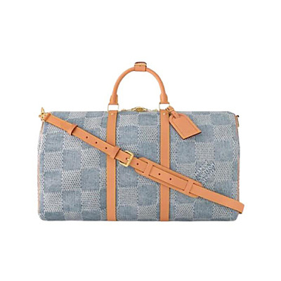 LOUIS VUITTON-N40739 루이비통 다미에 데님 키폴 반둘리에 50