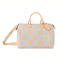 LOUIS VUITTON-M14136 루이비통 블랙 LV 블라종 데님 스피디 반둘리에 40