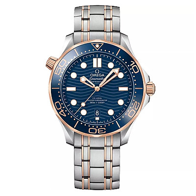 [OBL]OMEGA 씨마스터 다이버 300M 세드나골드 블루 42mm 904L 1:1 Best Edition - 210.20.42.20.03.002