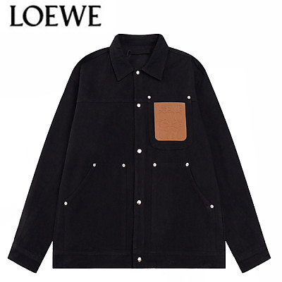 LOEWE-08218 로에베 블랙 데님 셔츠 남성용