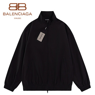 BALENCIAGA-082016 발렌시아가 블랙 프린트 장식 바람막이 재킷 남여공용