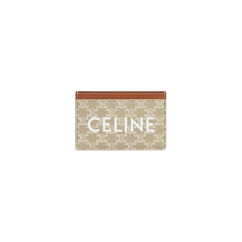 CELINE-10B702 셀린느 그레주 CELINE 프린트 카드 지갑