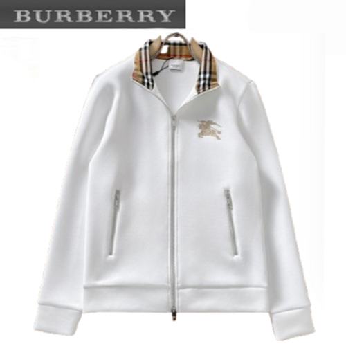 BURBERRY-092313 버버리 화이트 코튼 스웨트재킷 남성용