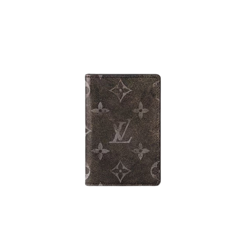 LOUIS VUITTON-M11635 루이비통 블랙 브러시드 모노그램 포켓 오거나이저