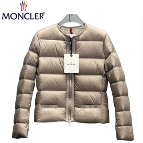 MONCLER-J20931 몽클레어 베이지 Laurine 쇼트 다운 재킷 여성용