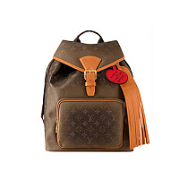 LOUIS VUITTON-M14135 루이비통 블랙 LV 블라종 데님 몽수리 백팩