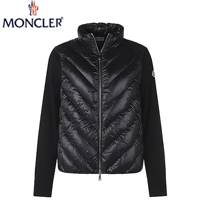 MONCLER-10114 몽클레어 블랙 나일론 퀄팅 재킷 여성용