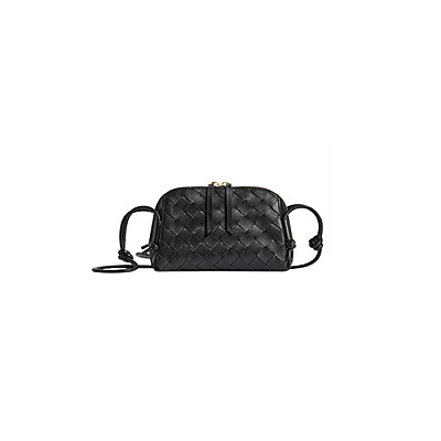 BOTTEGA VENETA-794258 보테가 베네타 블랙 인트레치아토 콘서트 파우치