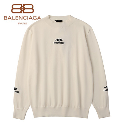 BALENCIAGA-11213 발렌시아가 블랙 니트 코튼 스웨터 남성용