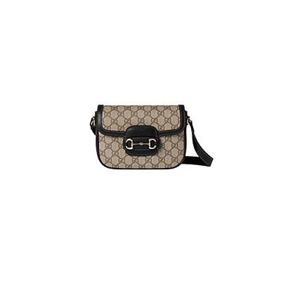 GUCCI-815205 6207 구찌 레드 가죽 구찌 홀스빗 1955 미니 숄더백