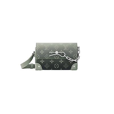 LOUIS VUITTON-M11522 루이비통 블루 모노그램 토뤼옹 스티머 웨어러블 월릿