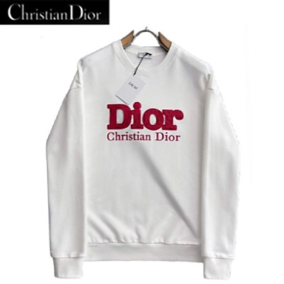 DIOR-021911 디올 블랙 프린트 장식 스웨트셔츠 남성용