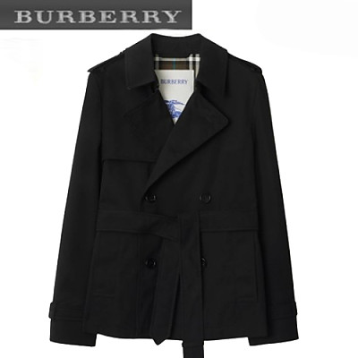 BURBERRY-81052991 버버리 베이지 코튼 블렌드 트렌치 재킷 여성용