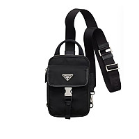 PRADA-2ZH194 프라다 네이비 리나일론 스마트폰 케이스