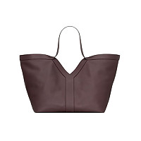 SAINT LAURENT-817602 생 로랑 블랙 카프스킨 y 토트 백