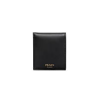 [스페셜오더]PRADA-2MO513 프라다 인타르시아 크로커다일가죽 장식 발틱블루 반지갑