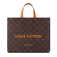 LOUIS VUITTON-N00218 루이비통 마리나 블루 다미에 팜 트리 쇼퍼 토트 MM