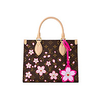 LOUIS VUITTON-M14633 루이비통 블루 모노그램 데님 온더고 PM