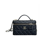 [스페셜오더]CHANEL-12181 샤넬 블랙 26S/S 신상 바니티 케이스
