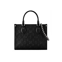 LOUIS VUITTON-M14633 루이비통 블루 모노그램 데님 온더고 PM