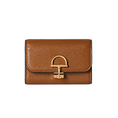 GUCCI-828148 2718 구찌 브라운 가죽 구찌 소프트빗 카드 케이스