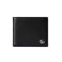 GUCCI-835047 1059 구찌 블랙/오렌지 가죽 GG 마몽 반지갑