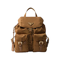 PRADA-1BZ677 프라다 블랙 스몰 리나일론 백팩 23.5cm