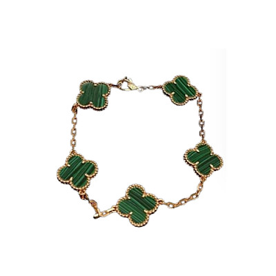 VAN CLEEF ARPELS-VCARP9 반클리프 블랙 빈티지 알함브라 브레이슬릿
