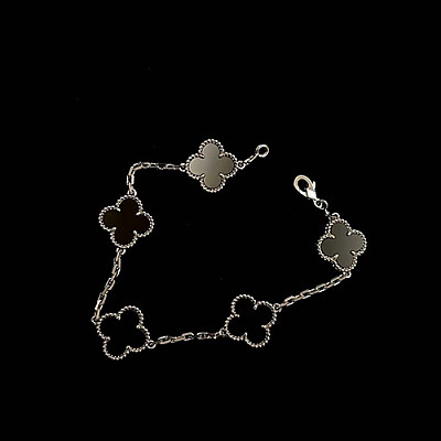 VAN CLEEF ARPELS-VCARP9 반클리프 블랙 빈티지 알함브라 브레이슬릿