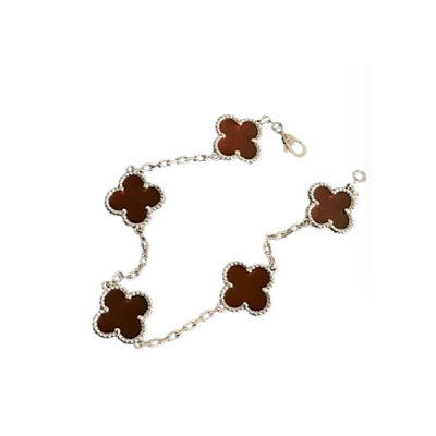 VAN CLEEF ARPELS-VCARP9 반클리프 블랙 빈티지 알함브라 브레이슬릿