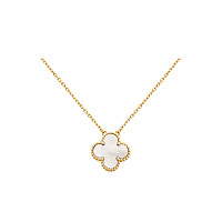 VAN CLEEF ARPELS-VCARD3 반클리프 실버/레드 빈티지 알함브라 펜던트