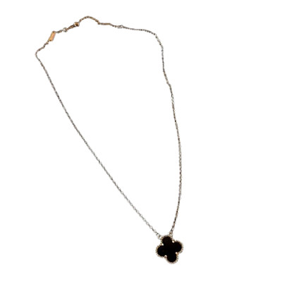 VAN CLEEF ARPELS-VCARA4 반클리프 골드/핑크 빈티지 알함브라 펜던트
