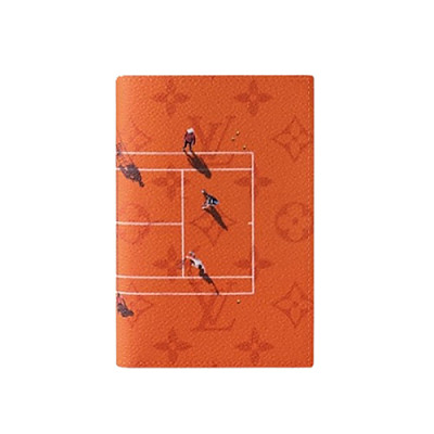 LOUIS VUITTON-M14877 루이비통 오렌지 컬러 모노그램 패스포트 커버