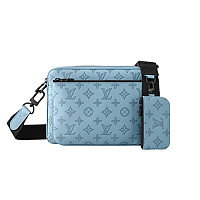 LOUIS VUITTON-M12490 루이비통 올리브 그린 모노그램 섀도우 트리오 메신저